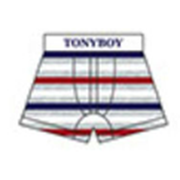 Boxer Tony Boy Rayures (Bleu Rouge Blanc)