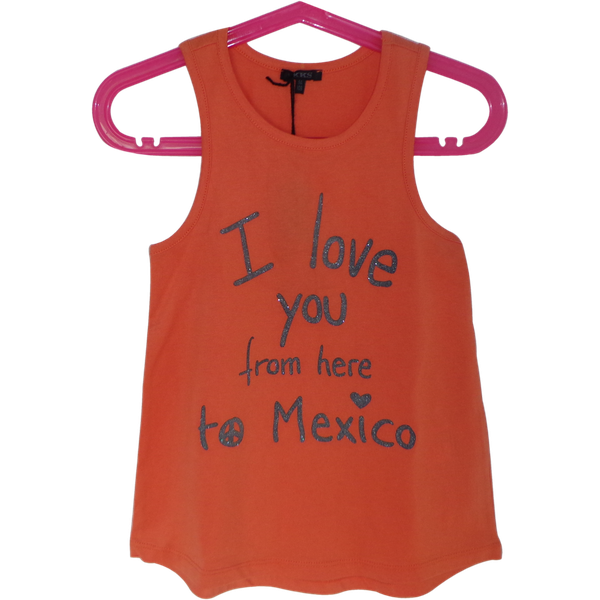 Débardeur IKKS "I love you from here to Mexico"